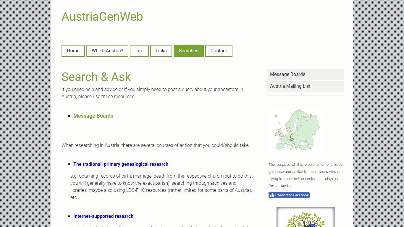 Search & Ask - austriagenweb - Austrian Genealogy ...